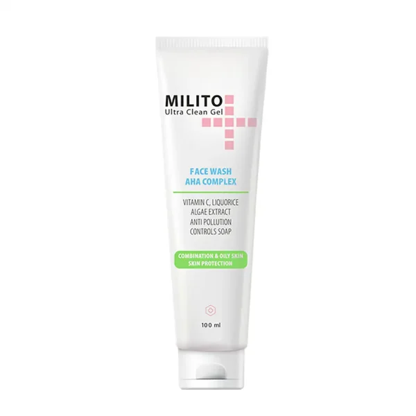 ژل شست و شو  پوست چرب و مختلط MILITO